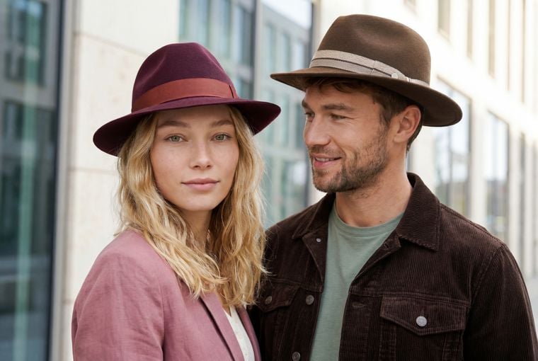 Fedora-Hüte Damen und Herren Fedora-Hüte Damen und Herren