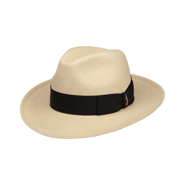 Big Brim Fedora Strohhut by Borsalino