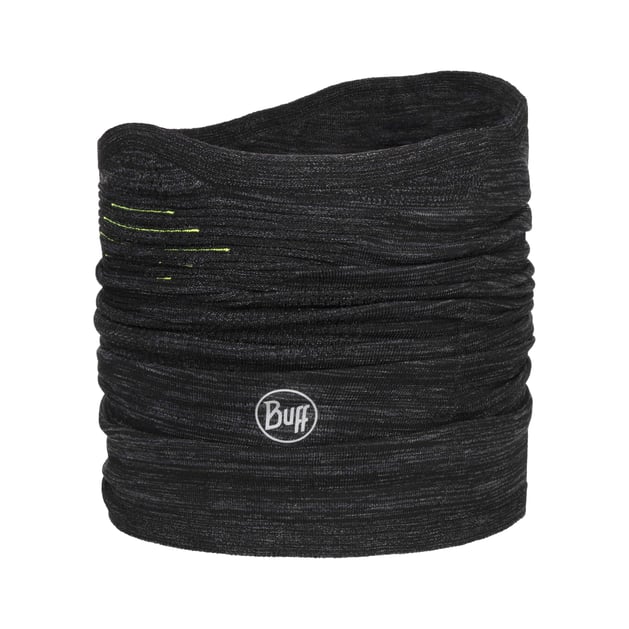 Foulard tube tricoté noir 81cm - Accessoire mode hiver chaud et stylé
