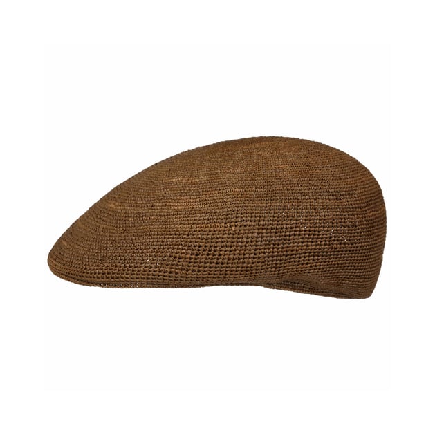Miami Raffia Flatcap by Borsalino
